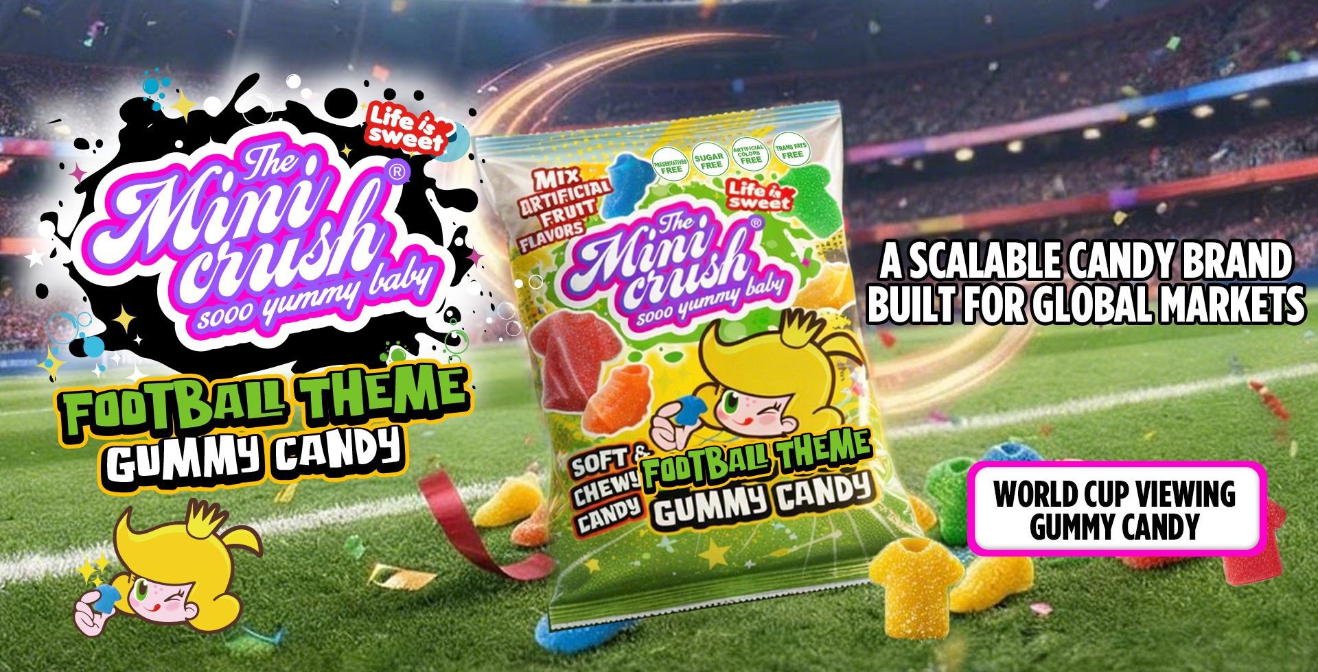 freeze dried candy companies