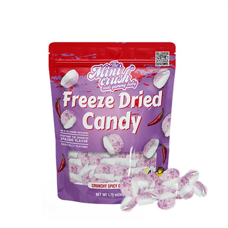 Spicy Grape Flavor Freeze Dried Candy--